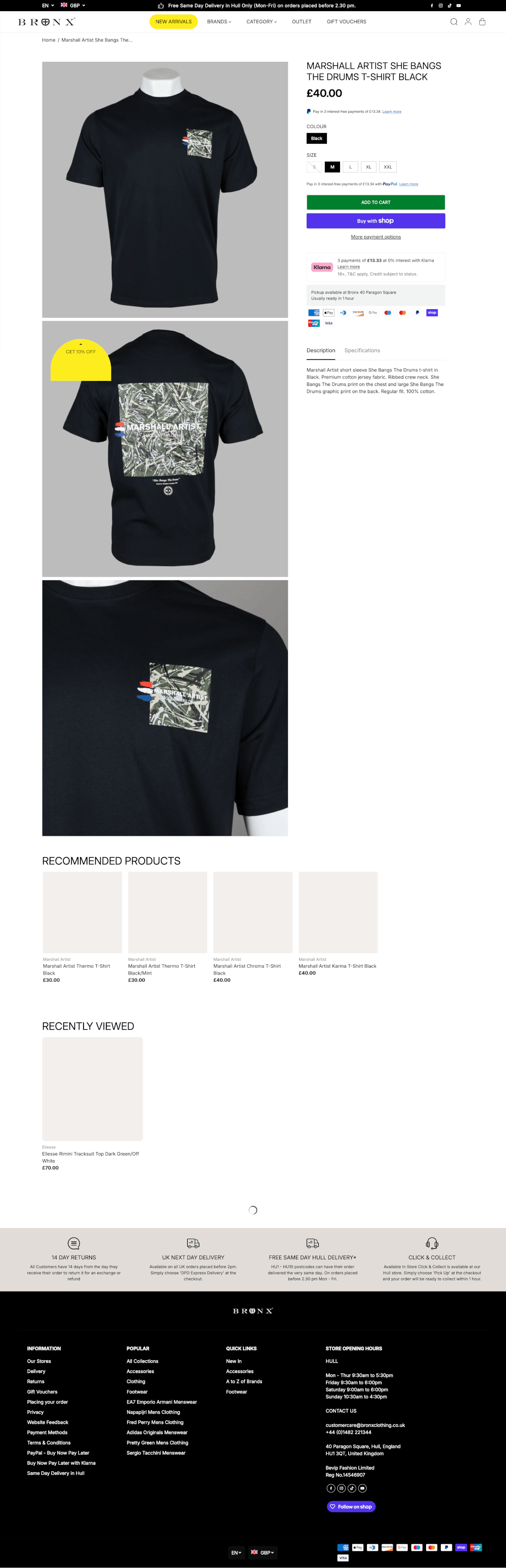 Bronx Clothing