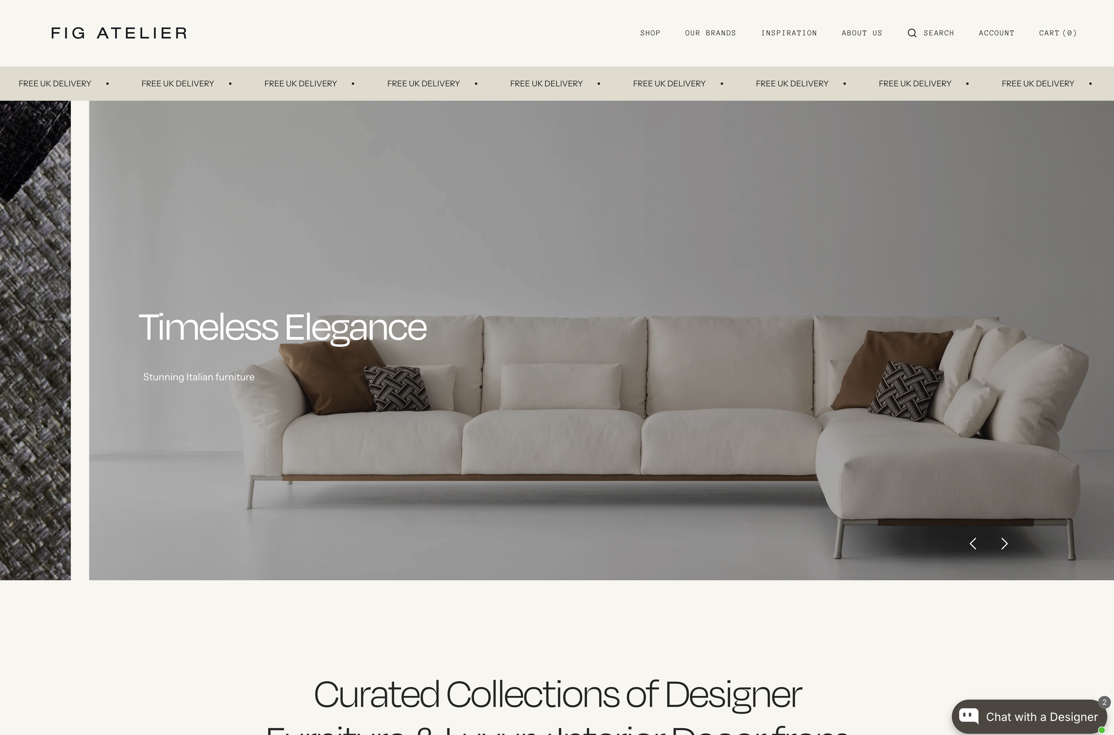 Luxury Italian Furniture & Designer Interiors Yorkshire